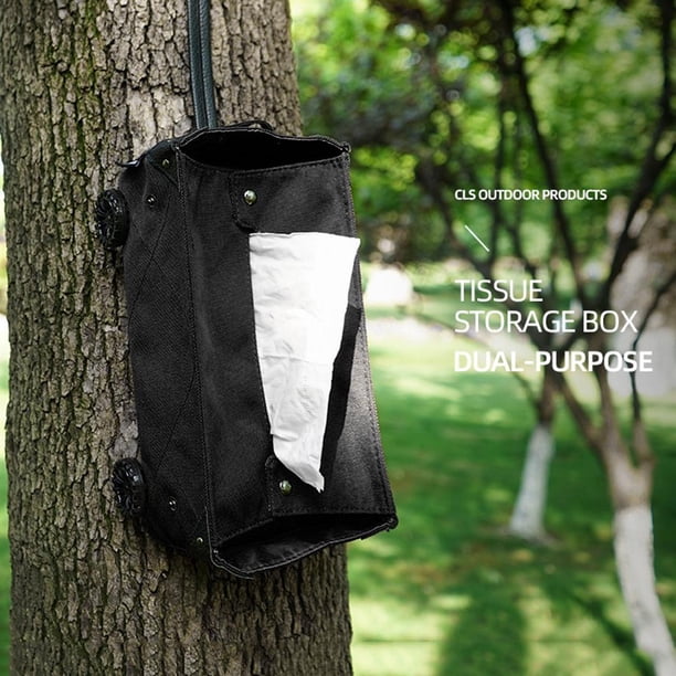 Mini caja de pañuelos para coche de Camping, carrito de compras plegable de lona DIY, carro de utilidad plegable para tienda de campaña al aire libre, almacenamiento en el hogar Hugtrwg Para estrenar