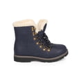 thumbnail image 2 of Refresh EB19 Women Leatherette Round Toe Fur Shearling Boot, 2 of 5