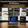 thumbnail image 4 of 15.6" Touchscreen Laptop FHD Display,Intel Core i3 Processor,16GB RAM 512GB SSD ,Windows 11 Pro MS Office 2024,360° Foldable 2 in 1 Laptop Computer,purple, 4 of 11