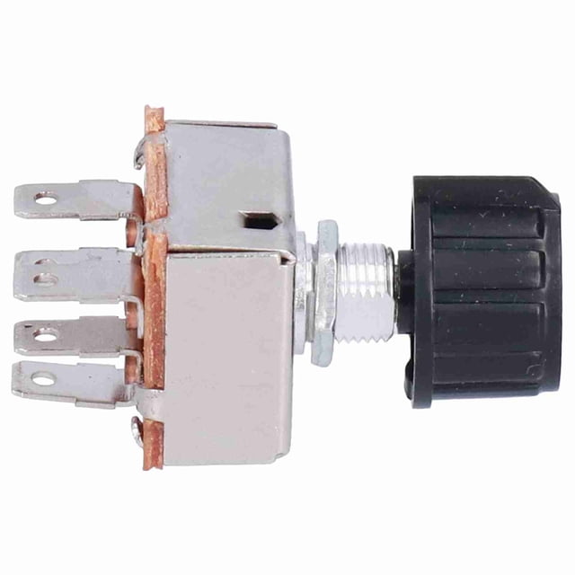 Interruptor de Ventilador Giratorio, Interruptor del Soplador de Ca anti corrosios universales Duradero 4 Velocidades Resistente para el Reemplazo del Automóvil para Mei 1151