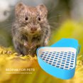 thumbnail image 4 of Inodoro para hámster baño para animales pequeños conejo duradero práctico multifuncional Ehuebsd clásico bandeja de arena para mascotas, 4 of 8