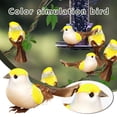 thumbnail image 4 of Bird Decor Floral Decor Tropical Decor Fake Birds Tropical Birds 6pcs, 4 of 8