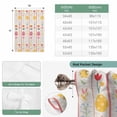 thumbnail image 6 of Spring Easter Tie Up Curtains for Windows, Balloon Window Shades, Pink Yellow Vintage Eggs Floral Botanical Kitchen Window Treatments Roll Up Curtain for Basement/Nursery 52"x45", 6 of 8