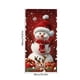 thumbnail image 3 of xihome Cubrepuertas navideño de 89 x 180 cm con estampado de Pap Noel. Decoracin para fiestas navideñas. Ideal para la puerta de entrada, paredes interiores o mantel., 3 of 6