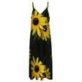 thumbnail image 5 of Robe Sans Manches Il Noir Susan Robe de Soirée Costume d'Été pour Femmes, 5 of 5