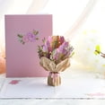 thumbnail image 2 of Carte Fleur 3D pour la Saint-Valentin Anniversaire Fête des Mères Toutes Occasions Inclut Enveloppe et Étiquette, 2 of 6