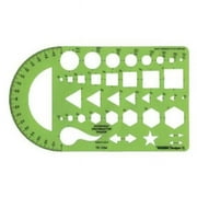 Alvin General Purpose Protractor Template