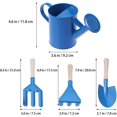 thumbnail image 2 of Un juego de 6 herramientas de jardinería infantil - con bolsas robustas, aspersores, guantes, palas, herramientas de jardinería infantil. azul Zefei Wu 9024735021254, 2 of 5