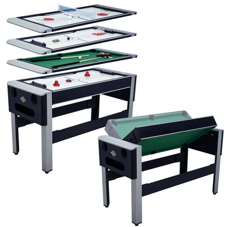Lancaster 54 4 In 1 Pool Bowling Hockey Table Tennis Combo Arcade