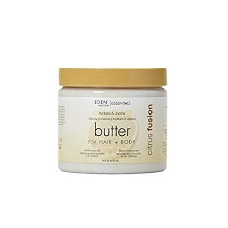 EDEN BodyWorks Citrus Fusion Hair + Body Butter, 16oz