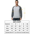 thumbnail image 7 of Zehisen Men's Lightweight Sweatshirts with Kangaroo Pocket Relaxed Fit Crew Neck Pullover Shirt Gray M, 7 of 7