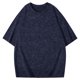 thumbnail image 1 of Blusas y camisas de manga corta con cuello redondo para hombre, blusas/camisetas casuales de verano a la moda de color liso con cuello redondo para hombre., 1 of 5