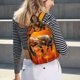 thumbnail image 5 of Fotbe Honeybee On Vibrant Flower Mochila de Lona con Estampado, Mochila Duradera, Mochila Versátil de Alta Calidad, Mochila Compacta Vintage-Small, 5 of 5