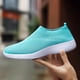 thumbnail image 1 of Mocasines casuales Cómodos tejidos voladores Zapatillas casuales Elásticos para uso diario JShteea El nuevo, 1 of 6