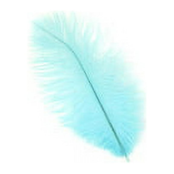 Zucker Feather Products Ostrich Feathers-Drabs - 9-12" - Light Turquoise