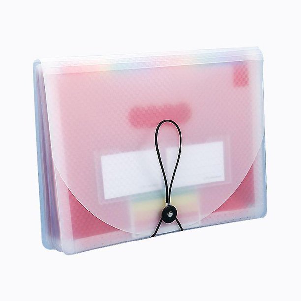 Promoción de venta Carpeta de archivos expandible de 25 bolsillos, vertical y abierta Parte superior, pestañas coloridas de la A a la Z, carpeta de acordeón de mayor capacidad, sum