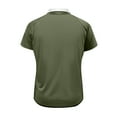 thumbnail image 4 of Yiaimeir Men's Three Button Printed Lapel Short Sleeve T-Shirt Top Streetwear,Size M-3XL, 4 of 4