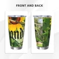 thumbnail image 3 of Cauagu Not All Who Wander Are Lost Pattern 20oz Tumbler,Stainless Steel Vacuum Insulated Tumbler with Lid Insulated Coffee Mug Thermal Cup with Splash Proof Sliding Lid-Straw Three-piece Set, 3 of 8