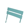 thumbnail image 5 of Carolina Classics 17.25" Folding Metal Bistro Chair in White (Set of 2), 5 of 5