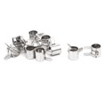 thumbnail image 2 of 5mm Inner Dia Nickel Plated Spring Clip Water Pipe Fuel Line Hose Clamps 10pcs, 2 of 4