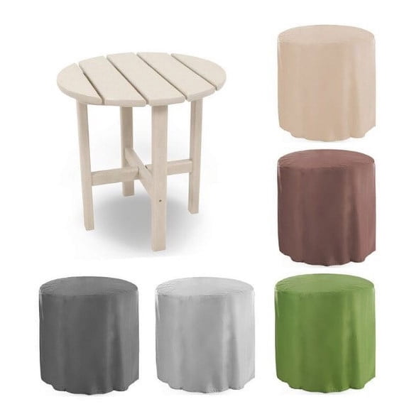 Outdoor Tea Table Cover Protector for Small Tea Tables, Patio Table Cover for Garden and Backyard Use