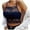 Z-04Navy, variant on Censtreet Women's Solid Lace Wrapped Chest Bra,Backless-thin Bra with Padding,Breathable Daily Underwear for Women