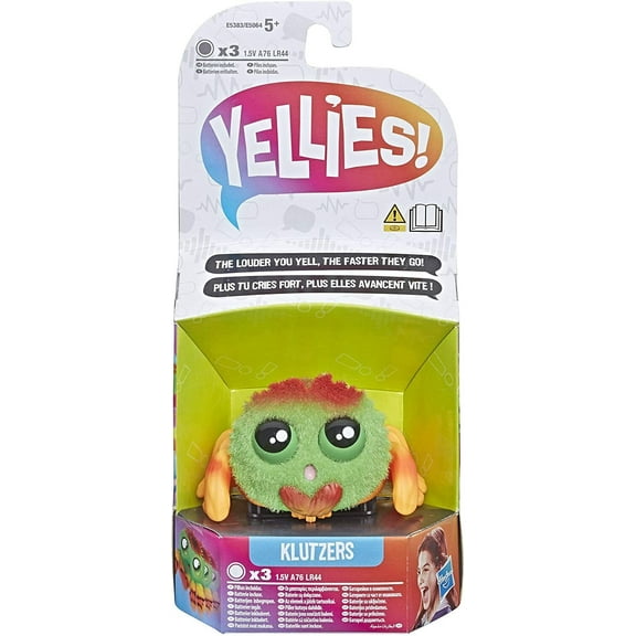 Yellies Klutzers Voice Activated Spider Pet Kids Toy (5 )