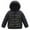 Green, variant on Ruyang Teen Boys Winter Quilted Puffer Jacket Girls Padded Warm Coat Mock Neck Zip Up Lightweight Hooded Down Outerwear
