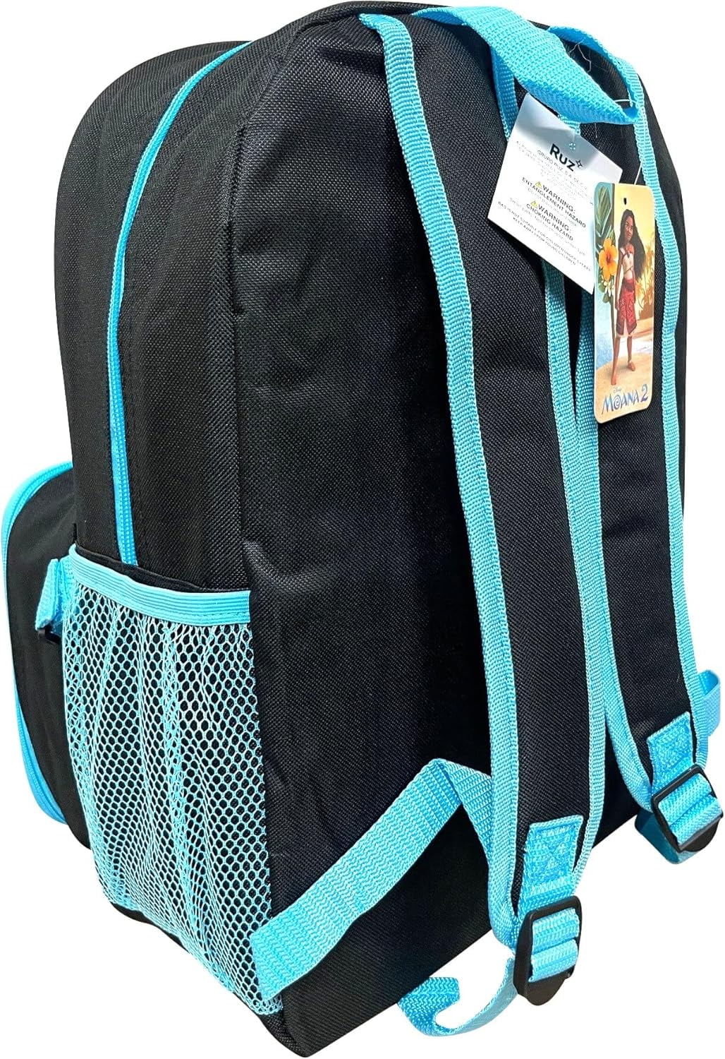 Ruz Moana Girl's 16 Inch Backpack With Removable Matching Lunch Box Set