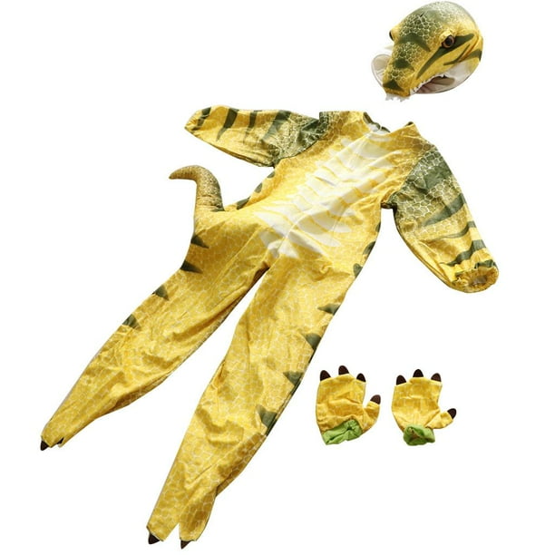 Guantes para Niños Toddle Macarena Accesorio Decorativo Disfraz de Dinosaurio Amarillo