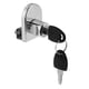 thumbnail image 1 of Cerradura para cajón, cerradura para cajón de una sola puerta de aleación de zinc Cerradura para cajón de aleación de zinc con llaves Excelencia verdadera, 1 of 11