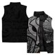 thumbnail image 3 of Agregue algodón y espese las chaquetas de invierno para hombres, chalecos casuales y versátiles, chalecos con estampado de guerreros de moda, abrigos para hombres, ropa para el frío, 3 of 5
