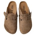 thumbnail image 4 of Zapatos Boston Clogs Mujer Hebilla Ajustable para Interior Exterior (Camel 40), 4 of 9