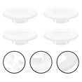 thumbnail image 3 of Hand Rail Base Trim Cover White 10Pcs 3In Square, 3 of 8