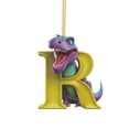 thumbnail image 3 of Christmas Dinosaur Acrylic Alphabet Ornaments Decorative Hanging Letters For Festive Tree Craft And, 3 of 6