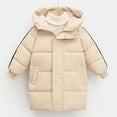thumbnail image 4 of Winter Coats for Boys,Kids Puffer Jacket Mid-Length with Lined Hooded Warm and Windproof Boys' Hooded Winter Coat Boys Size 10-11 Years Winter Coat, 4 of 5
