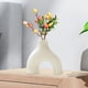 thumbnail image 5 of Colección de jarrones de cerámica Florero creativo para escritorio de aniversario de restaurante Beige Grande Zulema jarrón de ceramica, 5 of 7