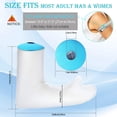thumbnail image 3 of Soft Cast Cover for Shower Arm Comfortable Easy to Use Adult Protector, 3 of 8