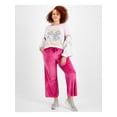 thumbnail image 3 of LOVE TRIBE Womens Purple Graphic Short Sleeve Crew Neck T-Shirt Plus 1X, 3 of 4