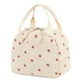 thumbnail image 1 of ¡Ahorros! iZZZHH - Bonita bolsa de almuerzo de pana para hombre y mujer: reutilizable, térmica, de gran capacidad, ideal para el trabajo, picnic o viajes., 1 of 4