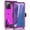 Purple, variant on GoldCherry for Samsung Galaxy Note 20 Ultra Case,Heavy Duty Shockproof Full Body Protection Rugged Hybrid Case Cover with Swivel Belt Clip and Kickstand for Samsung Galaxy Note 20 Ultra(Blue)