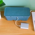thumbnail image 4 of Socket Organizer Box Steady Multi-purpose Heat Dissipation Desk Waterproof Power Strip Storage Box for Home, 4 of 10