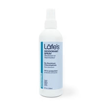 Lafes Organic Spray Deodorant, Fragrance-Free, 8 oz