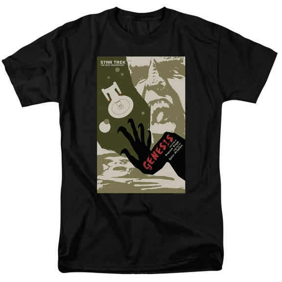 Star Trek Tng Season 7 Episode 19 Adult 18/1 T-Shirt Black