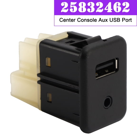 Center Console Aux USB Port 25832462 for Camaro 2010 2011 2012 2013 2014 2015