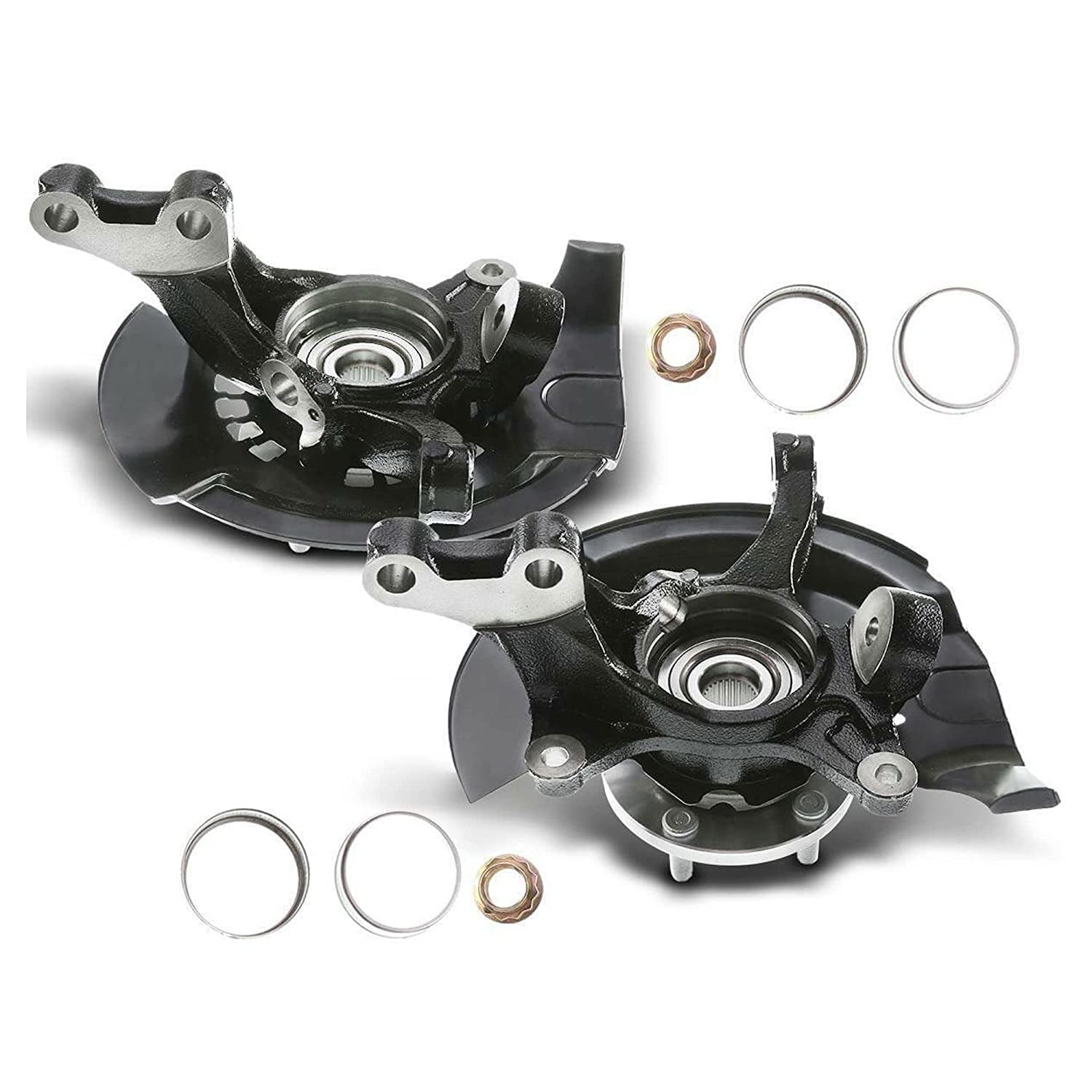 小物 kamrii 2PCs of Front Left Driver & Right Passenger Side Steering
