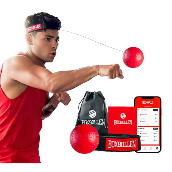Boxbollen Original with App Used by Celebrities - MMA Gear Boxing Ball - Boxi...