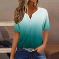 thumbnail image 2 of Trendy Summer Tops For Women 2026 Womens Tops Dressy Casual 3/4 Sleeve Blouses For Women Dressy Casual Short Sleeve T Shirts For Women Cotton, 2 of 5
