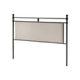 thumbnail image 5 of Hillsdale Ashley Queen Fabric Upholstered Headboard with Frame Linen Gray Stone, 5 of 5