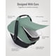 thumbnail image 4 of Funda de asiento de coche para bebé Blissful Diary, de malla, a prueba de viento, color verde romano, 4 of 7
